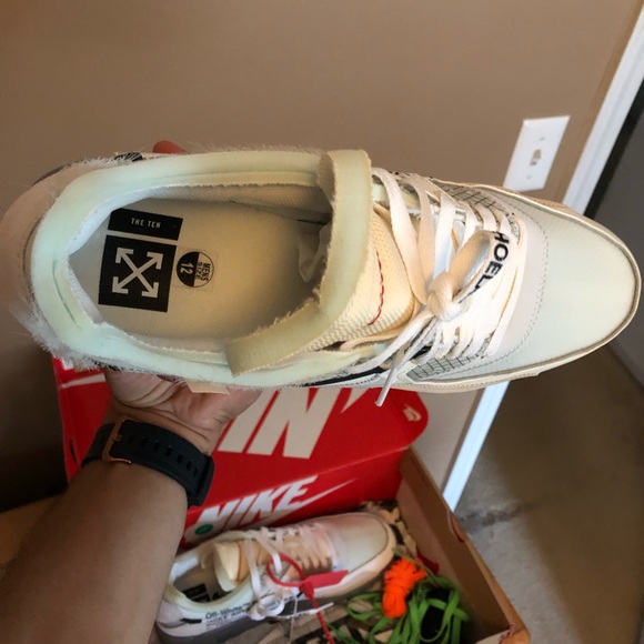 Nike Off-White "The 10" Air Max 90 - SIZE 12 - Picture 1 of 2
